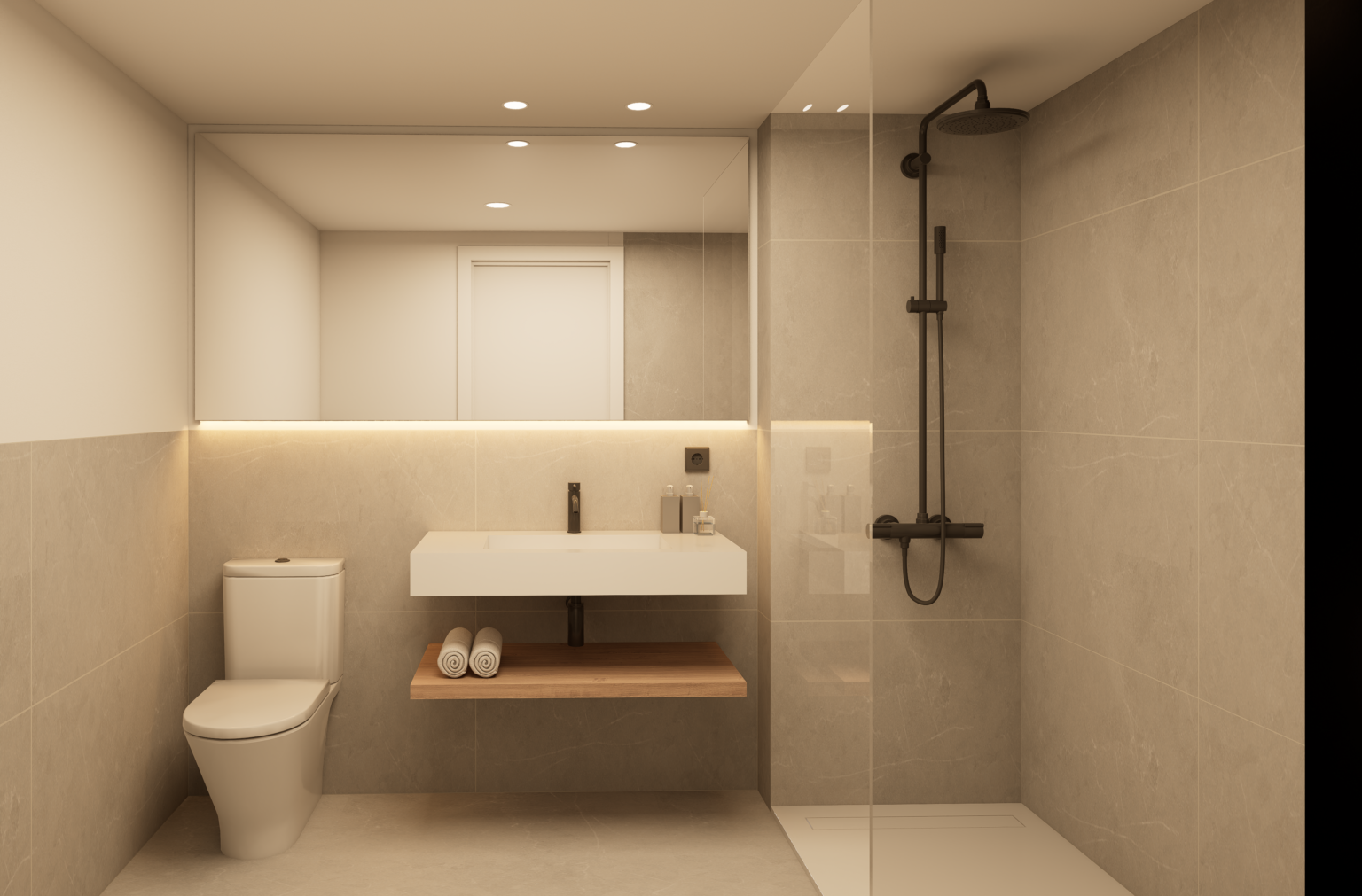 Baño apartamento optimun